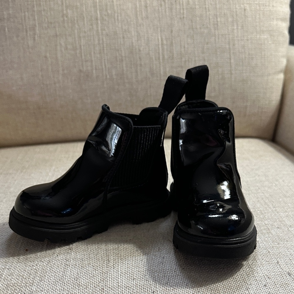 Black Native Baby Chelsea Boots